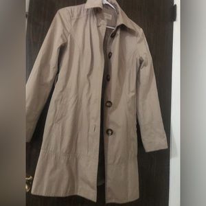 MICHAEL Michael Kors,  tan trench cot, size XS